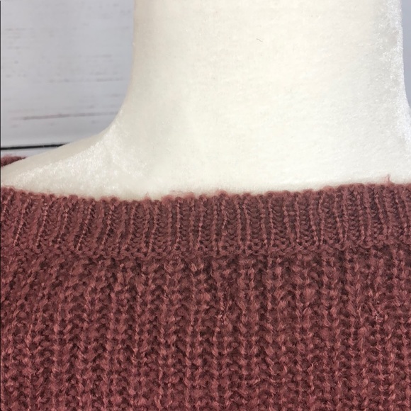 Dusty mauve comfy sweater - Picture 3 of 6